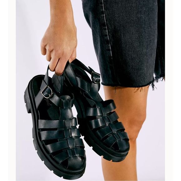 Free People Shoes - NWOB Free People Delaney Fisherman Platform Sandal